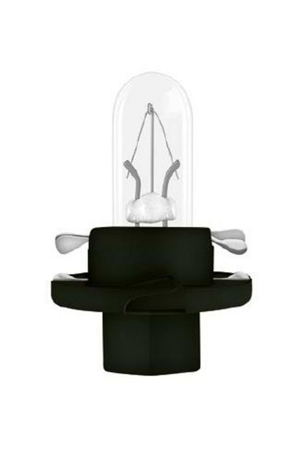 Osram-INDICATOR BULB BX8.4D BLACK SOCKET 12V 1.2W SET 10 PCS OSRAM 1