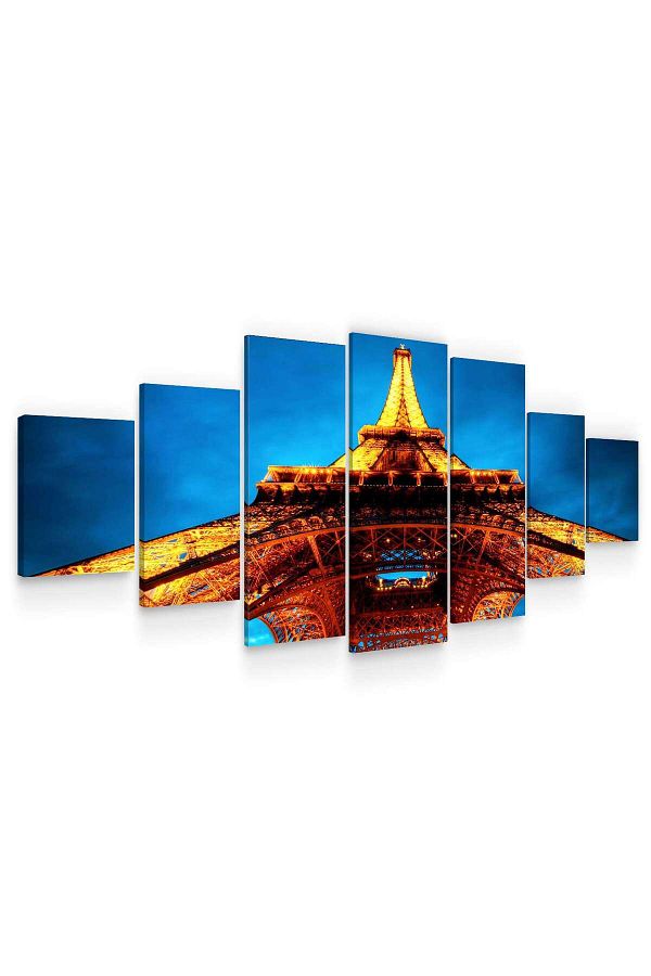 startonight-Set Tablou DualView Startonight Turnul Eiffel, 7 piese, 100 x 240 cm 1