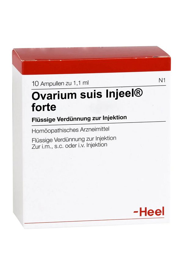 Heel-Supplement, Heel, Ovarian, Adjuvant in Menstrual Problems, 10 vials x 1.1ml 1