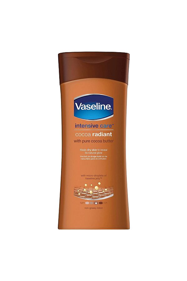 Vaseline-Loțiune de corp Vaseline Radiant Cocoa cu unt de cacao pentru îngrijirea pielii, hidratare intensă, 200 ml 1