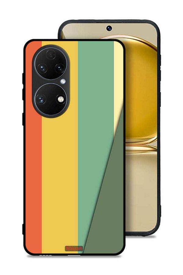Tolwak-Huawei P50E Protective Case Cover Simple Pattern 1