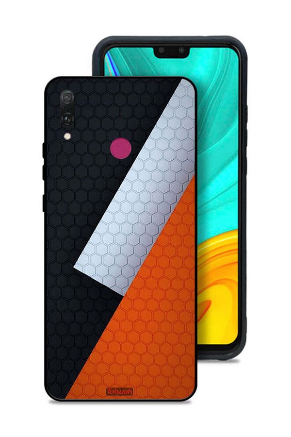 Tolwak-Huawei Y9 (2019) Protective Case Cover Pattern 1