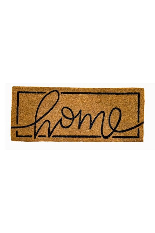 OPTIM DEKO-Entrance Mat for Steps, Narrow 60x25x1.50 cm, Home Model from Rubber and Coconut Fiber, DM61 1
