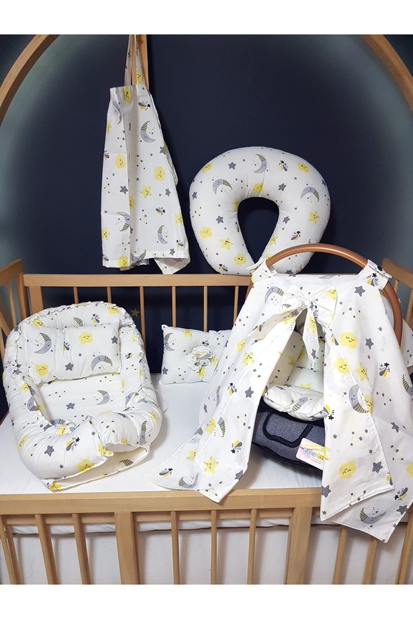 bebek_iklimi 7 Parça Bebek İhtiyaç Seti - Babynest, Emzirme Ürünleri ve Puset Takımı