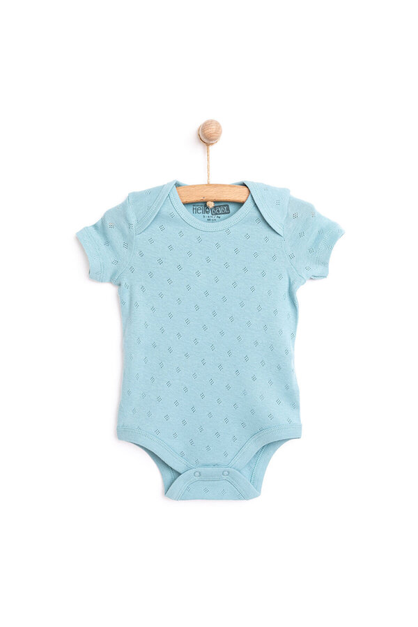 ebebek Hello Baby HelloBaby Jakarlı Kısa Kol Body