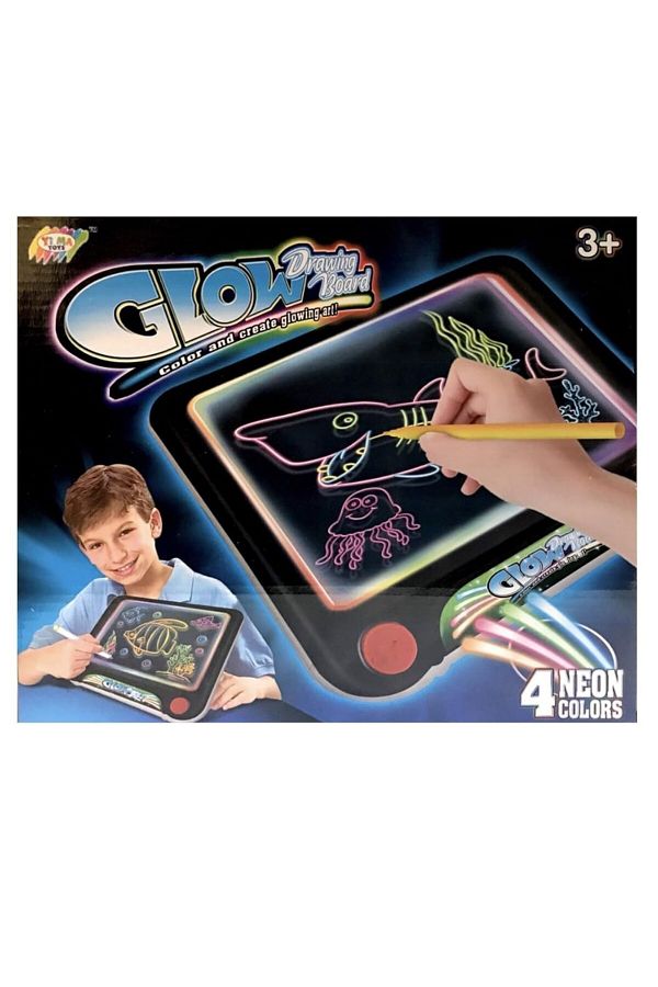 Toybox-3D Glow Drawing Board 3 in 1 LED Fluorescent Sketchpad 1