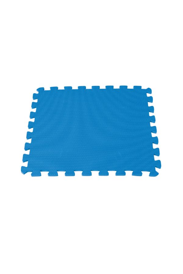 Intex-Krystal Clear Pool Basics Interlocking Padded Floor Protector Blue 1