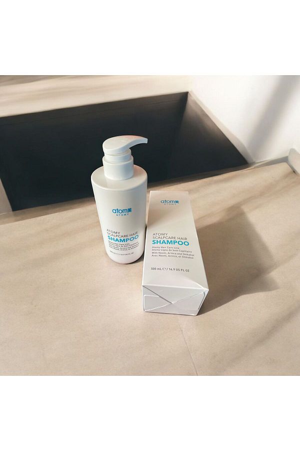 Atomy-Scalpcare Shampoo 500ml - Balancing Scalp Care with Neem, Arnica and Shikakai Extract 1