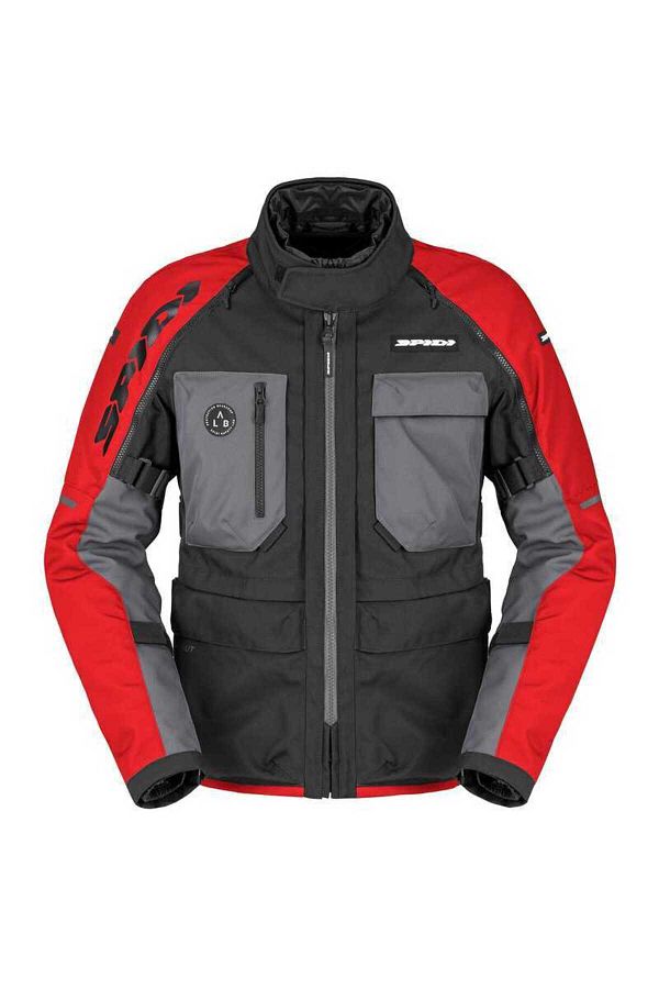 Spidi-Crossmaster 2 H2Out Jacket Black Red 1