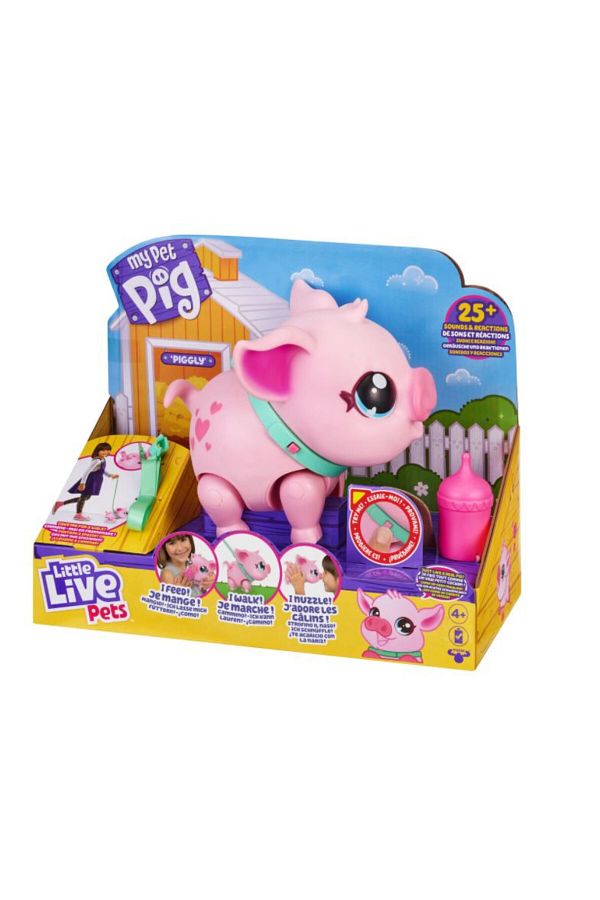 Fat Moose-Interactive Little Live Pets - My Pet Pig 1