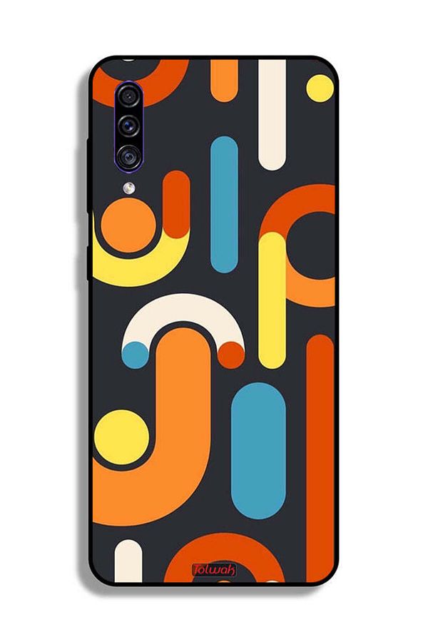 Tolwak-Samsung Galaxy A50s Protective Case Cover Pattern 1