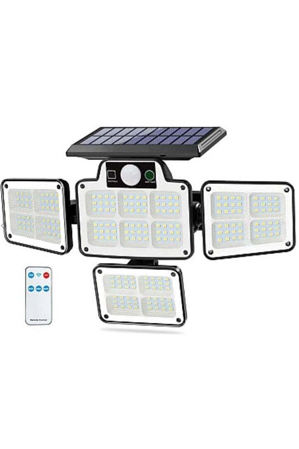 divendi-ro-Solar lamp with 4 remote control cassettes and motion sensor LF 1788 1