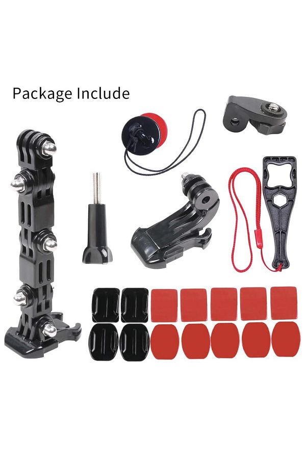 SUREWO-Surewo Camera Mounting Kit for GoPro Hero 13,12,11,10,9,8,7 Session, DJI Action 5 Pro, Insta 360 1
