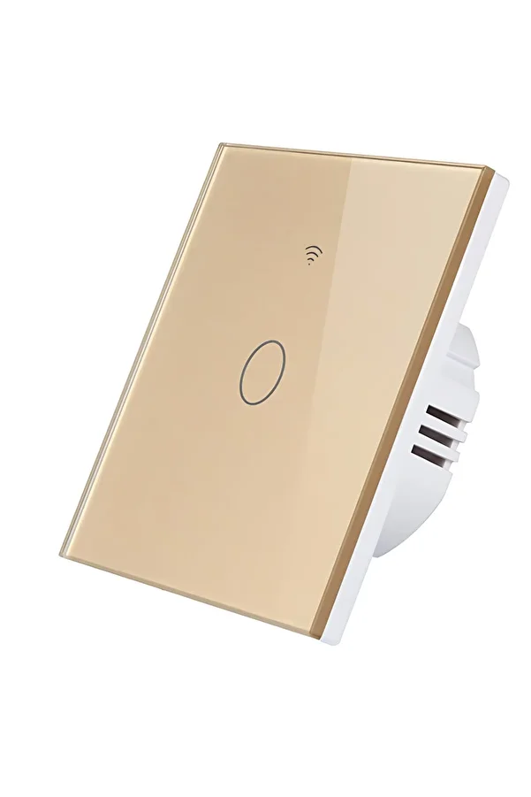 ARMY STORE-Întrerupător tactil inteligent, Wifi, 1 canal, 10A, Auriu 1