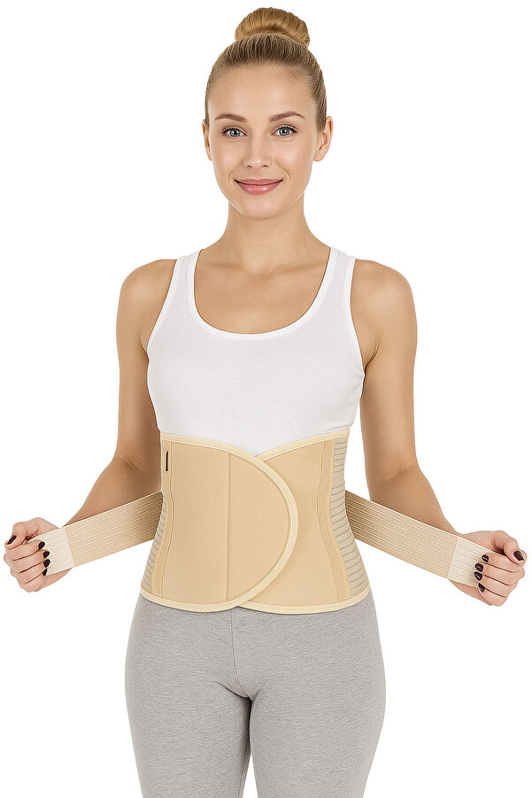 Ankaflex Kadın Ten Doğum Sonrası Korse Lohusa Korsesi Toparlayıcı Korse Bel Inceltme Korsesi