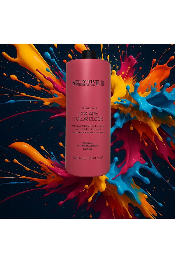 Selective-Selective Professional Oncare Color Block Shampoo 1