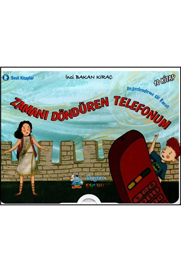 Üçgen Yayıncılık 4. Sınıf Hikaye Kitabı Seti Zamanı Döndüren Telefonum 10 Kitap Kutulu Üçgen Çocuk