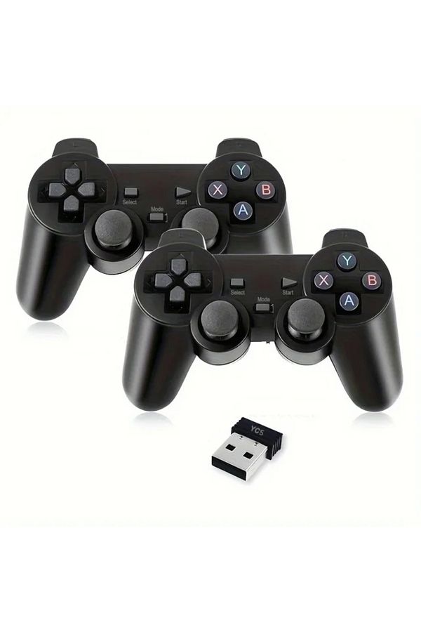 TECTINTER-2 Pcs 2.4ghz Wireless Gamepad No Delay Game Controller For Pc Android Tv Controle 1