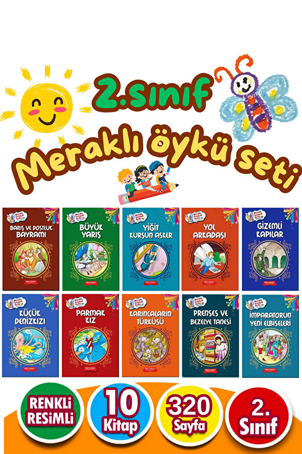 GÖNÜL YAYINCILIK 2.sınıflar Için Okumayı Sevdiren Süper Hikaye Kitabı Seti