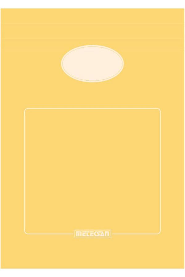 Mena Rise-Diyar-Ifırsatshop A5 Cardboard Cover Notepad, Pastel Series, 80 Sheets, Plain, Yellow 1017157 1