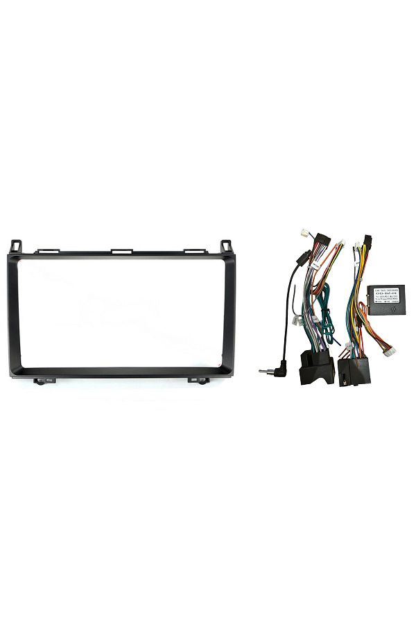 ideal STORE-Navigation Frame 9 idealSTORE, Wiring and Canbus Module included, compatible with Mercedes G-Class W463 2002-2 1