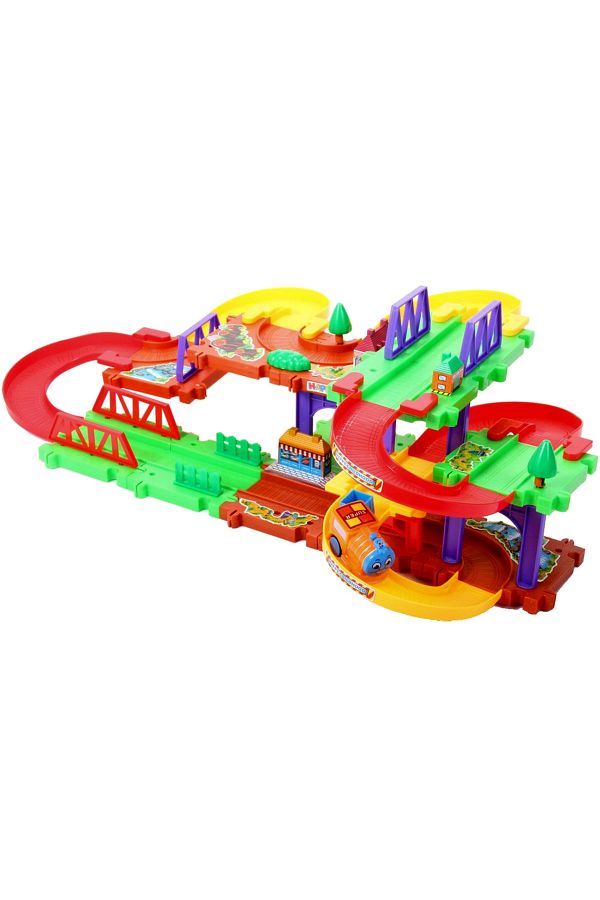 ideal STORE-Puzzle Play Set, HAPPY Magic Route, Accessorized with Specific Elements, Helps with Development 1
