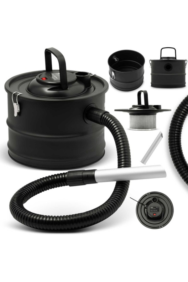ideal STORE-Ash and Dust Vacuum Cleaner, with Blowing Function for Stoves, Fireplaces, Barbecues, Fire Pits, idealSTORE, P 1