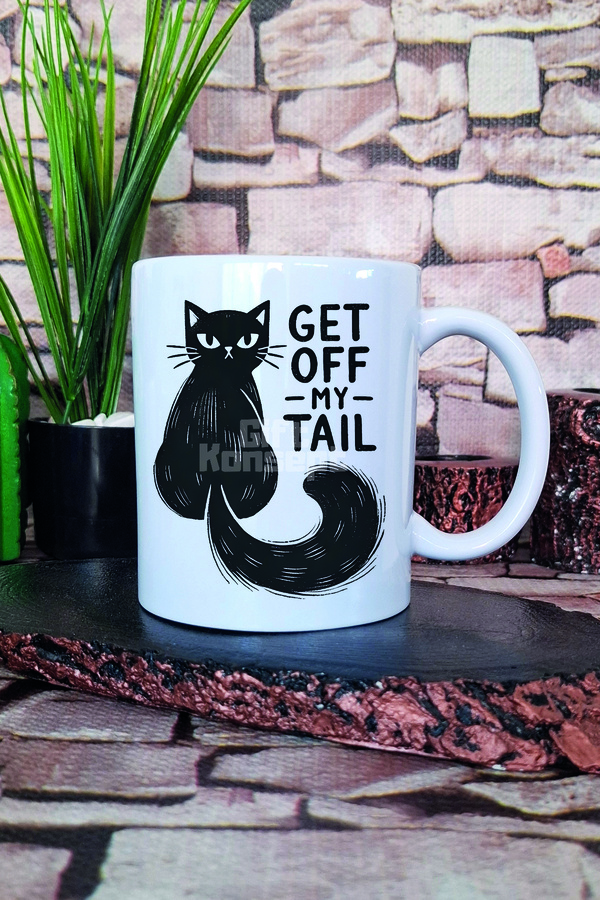 giftkonsept-Cat Funny Retro Humorous Cat Lover Cat Owner Style Gift Printed Tea Coffee Presentation Mug Cup 1