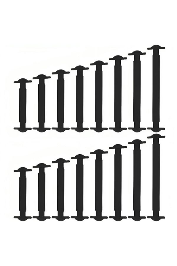 ideal STORE-Set Sireturi de Silicon idealSTORE, Include 16 Sireturi de inalta calitate, Elastice si Rezistente, 1
