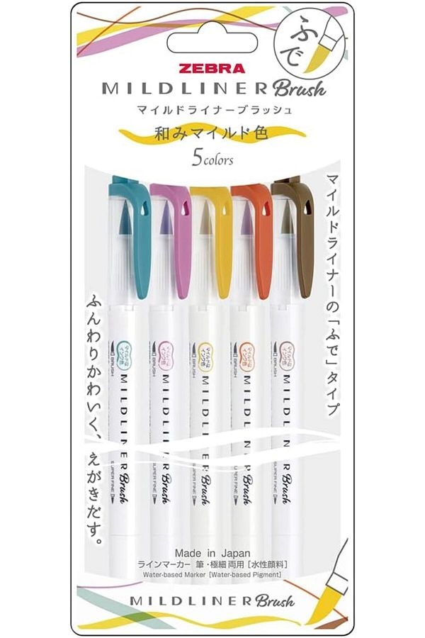 Mena Rise-دييار-إيفرساتشوب MILDLINER BRUSH PEN 5C-RC-N SET 1017157 1