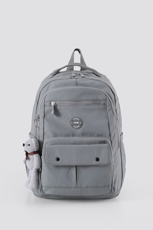 ÇÇS-Ççs 51875 School Backpack – Orthopedic Strap & Multi-Compartment Layout Gray 1