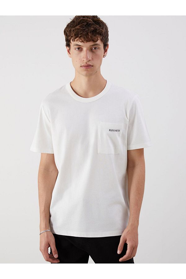 LC Waikiki-Ανδρικό Tisort Crew Neck New Season με τσέπες - S5FF28Z8 1