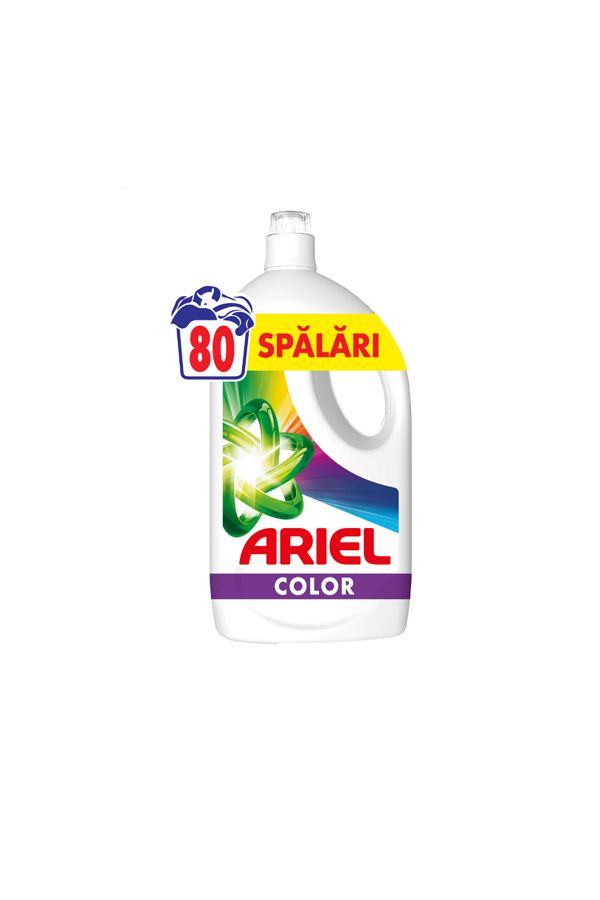 Ariel-Ariel Turbo Clean Color liquid laundry detergent, 80 washes, 4L 1