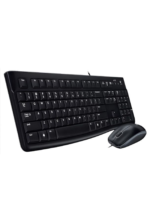 logitech-Classic Desktop (Keyboard and Mouse) Wired for Laptop/Desktop Computer/Gaming Desktop 1