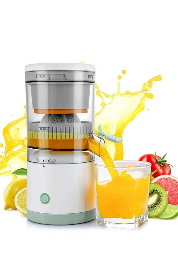 Generic-Portable Blender, Electric Citrus Juicer Rechargeable Hands Free Masticating Orange Juicer Lemon Squ 1