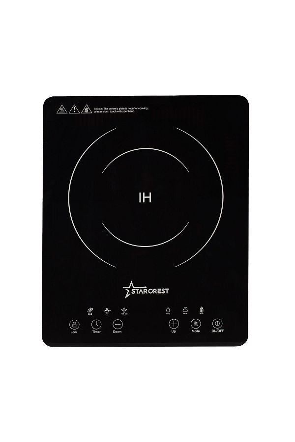 STARCREST-Induction Hob STARCREST SIH-T2000, 2000 W, Touch Control, 6 Cooking Functions, Ultra Slim Design 1