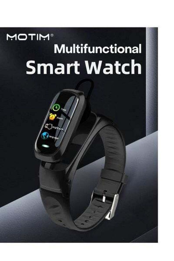 MOTIM-Smartwatch with with LCD Display, Waterproof Touch Screen Sleep Quality Tracker 1