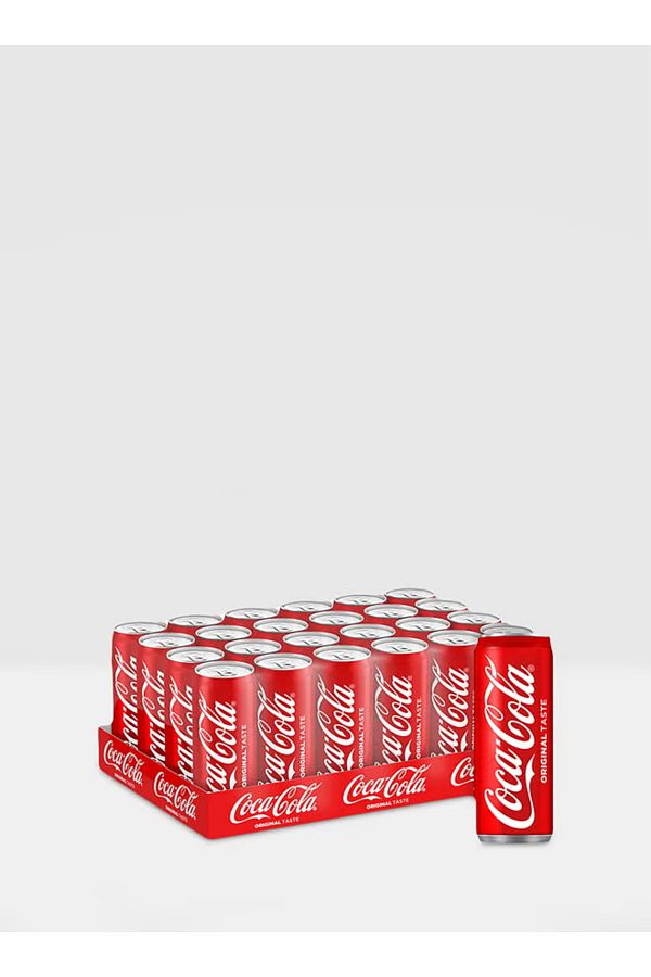 Coca-Cola-Coca Cola Carbonated Soft Drink Can 24 x 330 ml 1