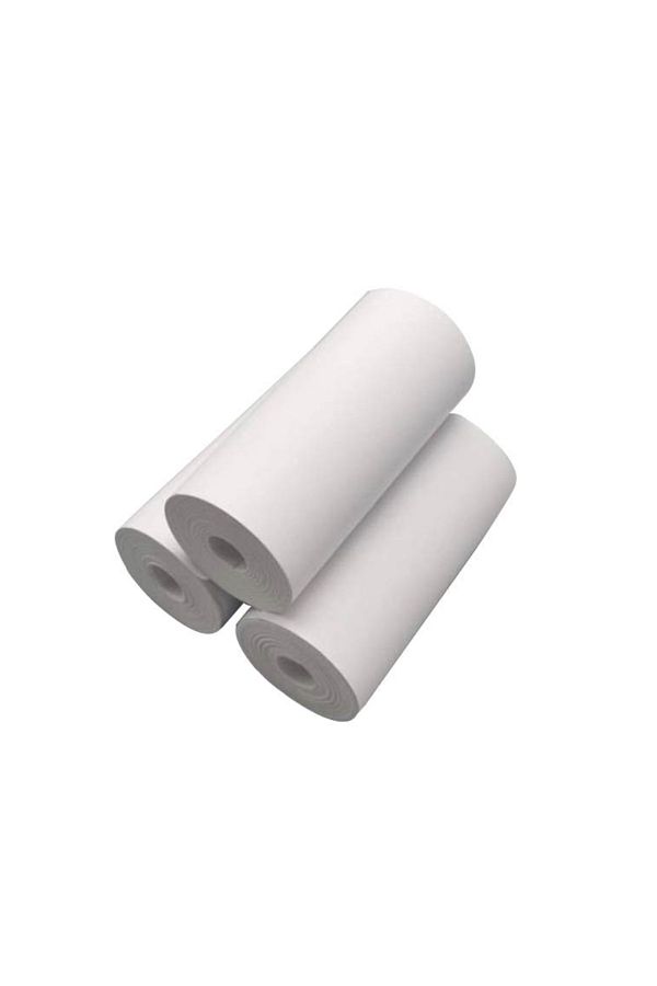 THD-Set of 3 spare rolls of thermal paper, compatible with THD Pixels children's cameras, width 57 1