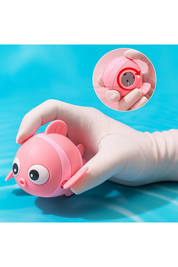 Dr.Dermalok Kurmalı Balık Bebek Banyo Oyuncağı