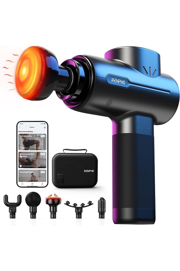 RENPHO-Active Massager with Heat Deep Tissue Muscle, 2022 Upgrade Powerful Portable Massager 1