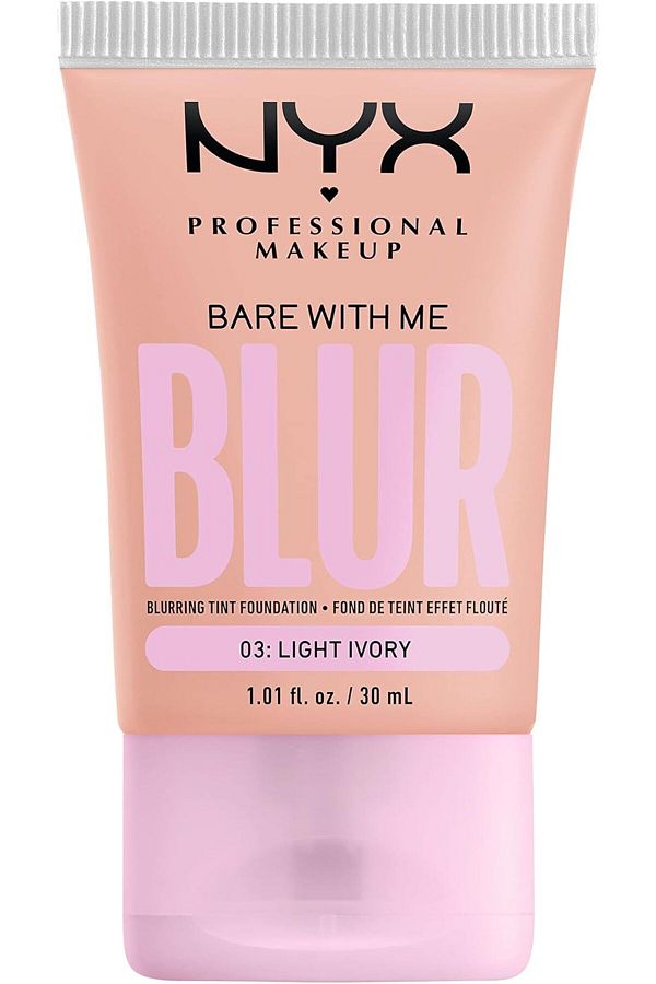 NYX-Blurring Tint Foundation, Medium Coverage, Matte Finish 03 light ivory 1