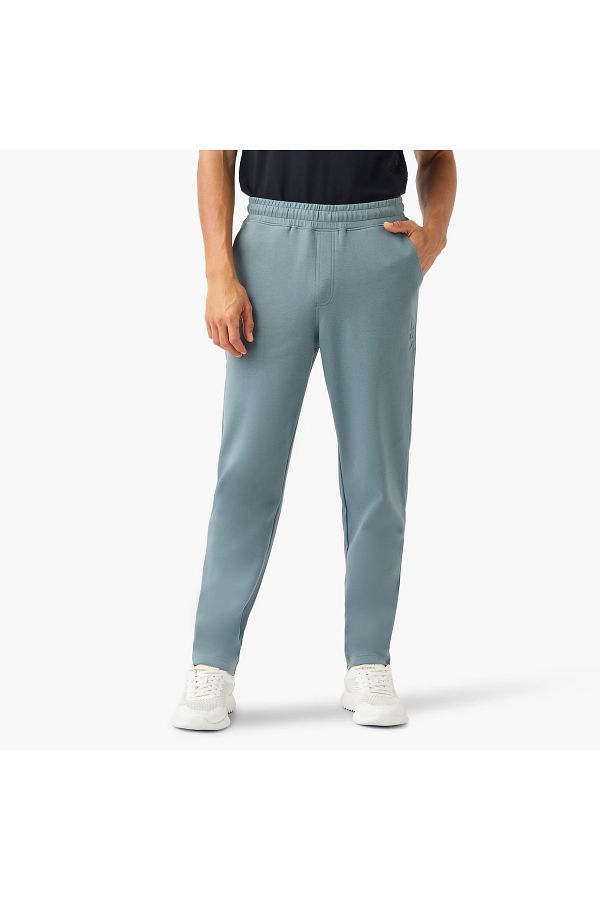 Adot-Embossed Logo Track Pants with Pockets 1