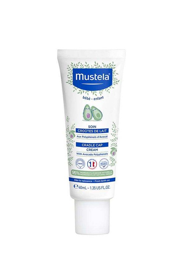 Mustela-Cradle Cap Cream for Babies with Avocado & Polyphenol - 40ml 1