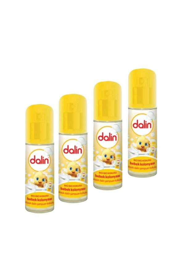 Dalin Sprey Bebek Kolonyası Bıcı Bıcı Kokulu 150 Ml X 4 Adet
