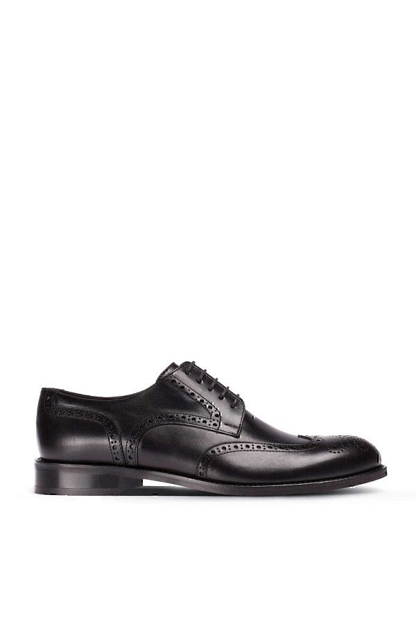 Deery-Men's Black Casual Shoes 01696MSYHM01 1