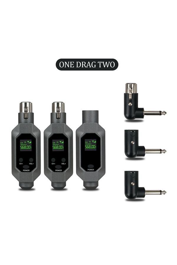 Choice-G2 Wireless Microphone System Xlr Mic Converter Adapter Uhf Automatic Transmitter Setup For Condense 1