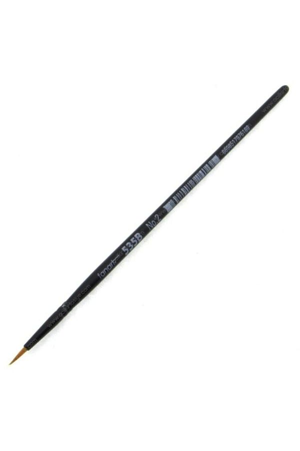Fanart-535b Synthetic Bristle Round Tip Brush No:2 1