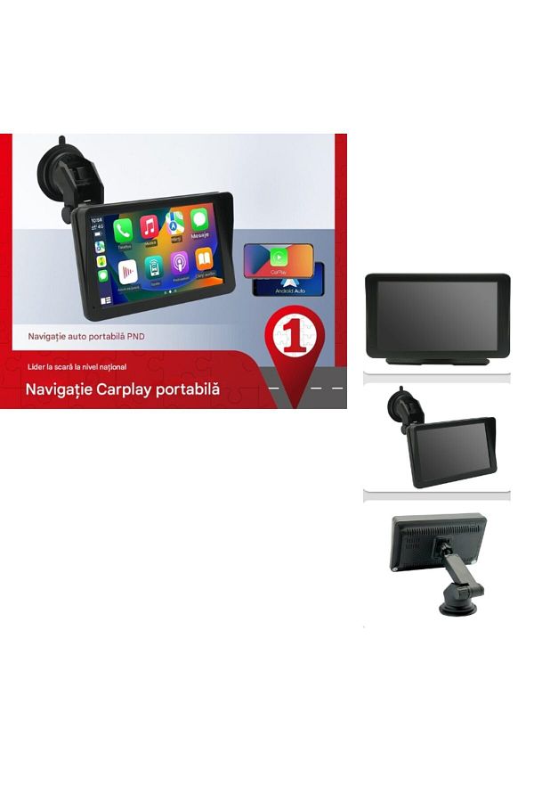 OEM-Universal Car Navigation System 7” IPS, CarPlay & Android Auto 1