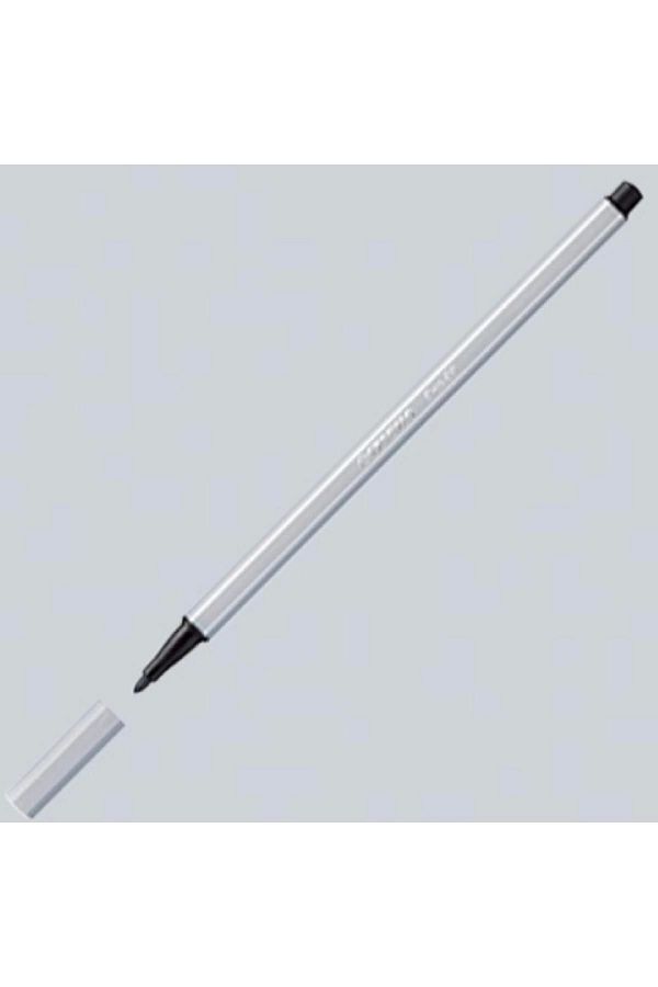 Stabilo-Pen 68 Felt Tip Paint Pen Light Gray 1